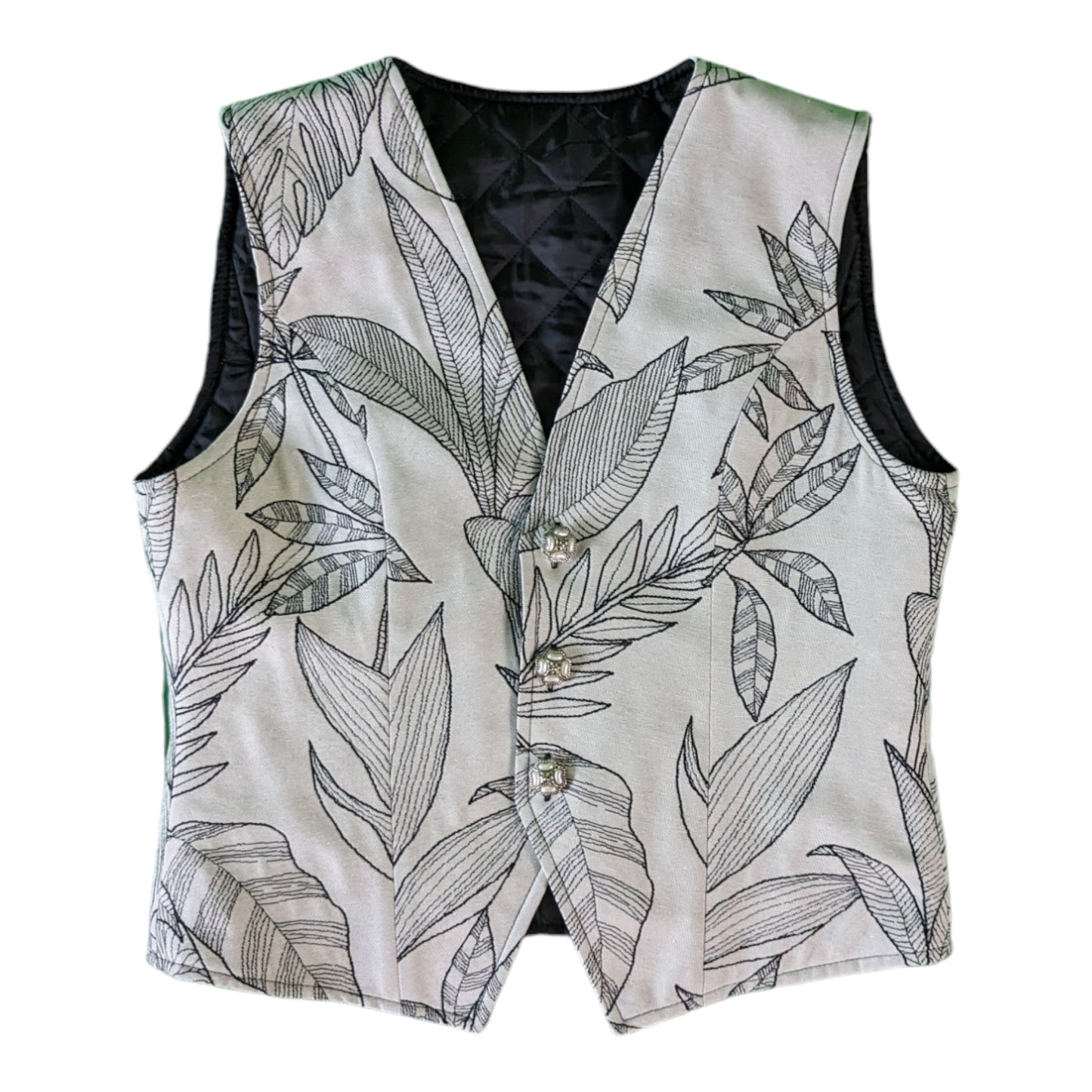 Veste Florale sans manche